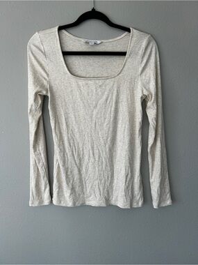 41 Hawthorne Square Neck Long Sleeve Top